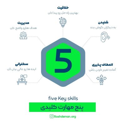5 مهارت کلیدی